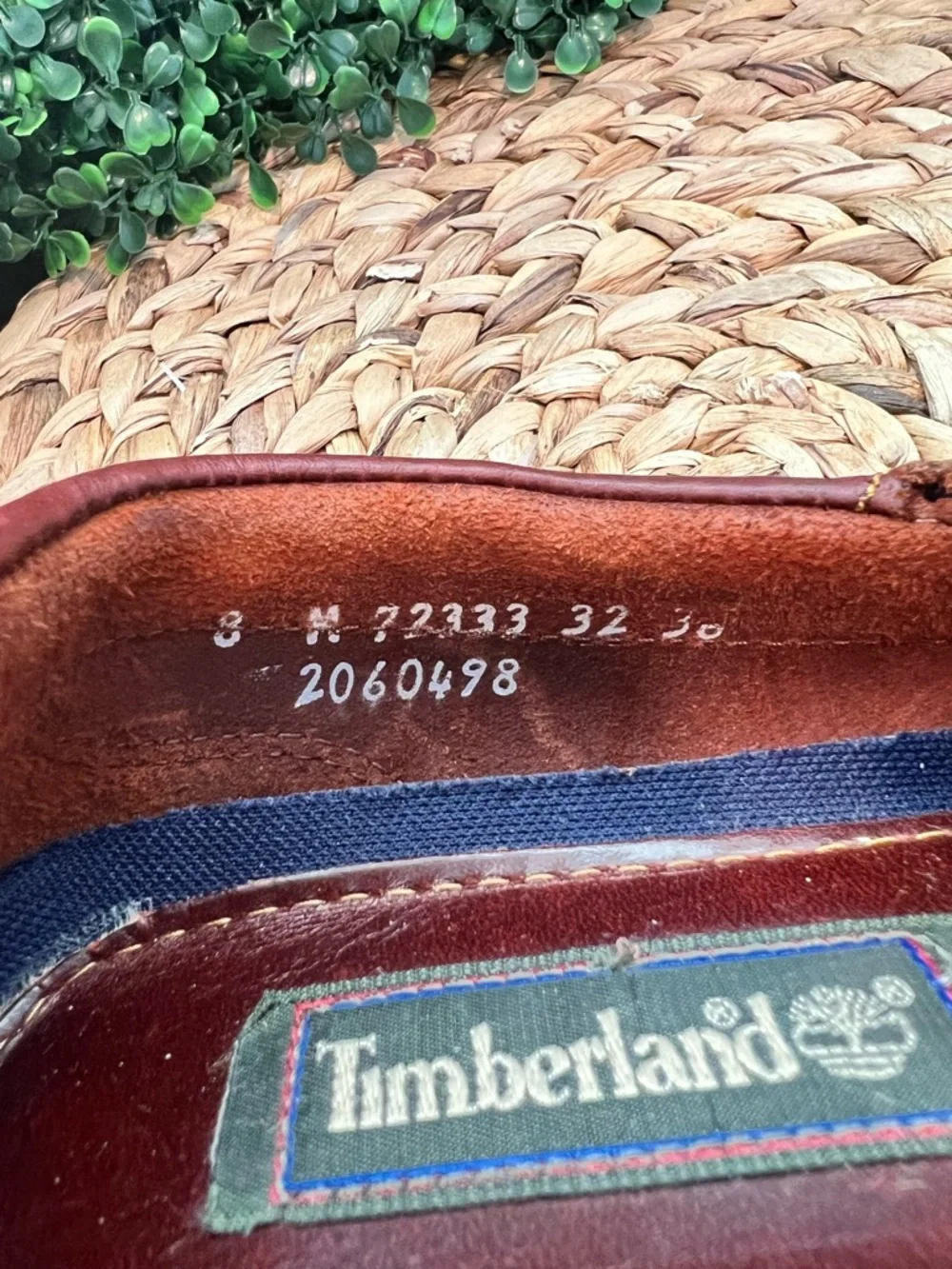 Timberland Women's Amherst 2-Eye Classic Leather Boat Shoes | Size 8 | Rootbeer